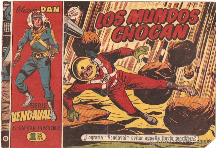 Tebeos: COMIC COLECCION DAN EL CAPITAN INVENCIBLE (VENDAVAL) N&ordm; 10 - Foto 1