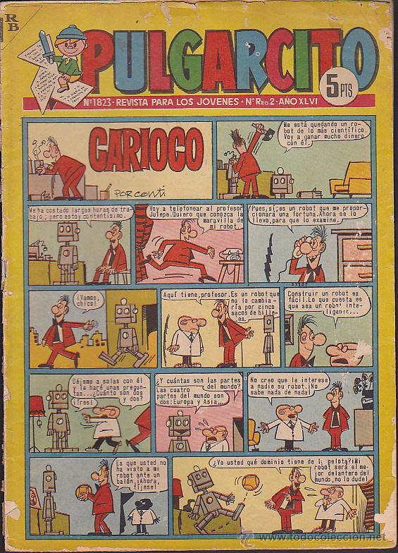 Tebeos: COMIC COLECCION PULGARCITO N&ordm; 1823 - Foto 1