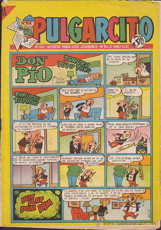 Tebeos: COMIC COLECCION PULGARCITO N&ordm; 1687 - Foto 1