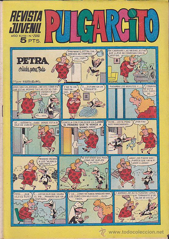 Tebeos: COMIC COLECCION PULGARCITO N&ordm; 2010 - Foto 1