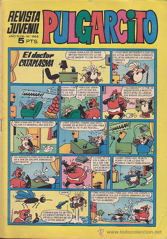 Tebeos: COMIC COLECCION PULGARCITO N&ordm; 1955 - Foto 1