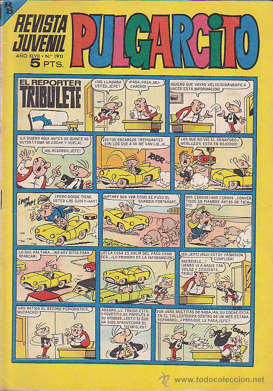 Tebeos: COMIC COLECCION PULGARCITO N&ordm; 1911 - Foto 1