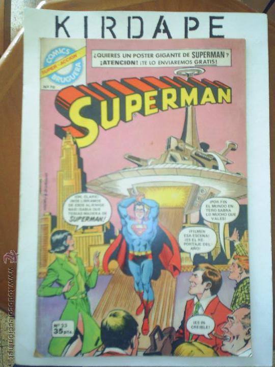 Tebeos: superman n&ordm; 23 bruguera - Foto 1