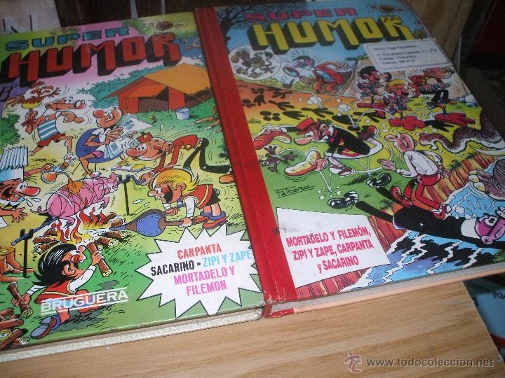 Tebeos: Lote de 2 tomos de comiics Super Humor - Foto 1