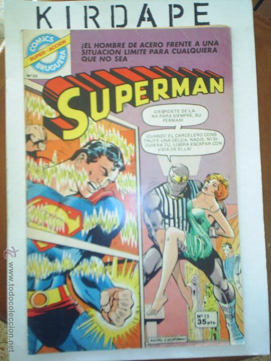 Tebeos: superman n&ordm; 13 bruguera cj32 - Foto 1
