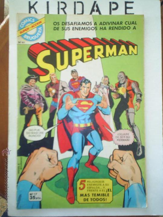 Tebeos: superman n&ordm; 17 bruguera - Foto 1