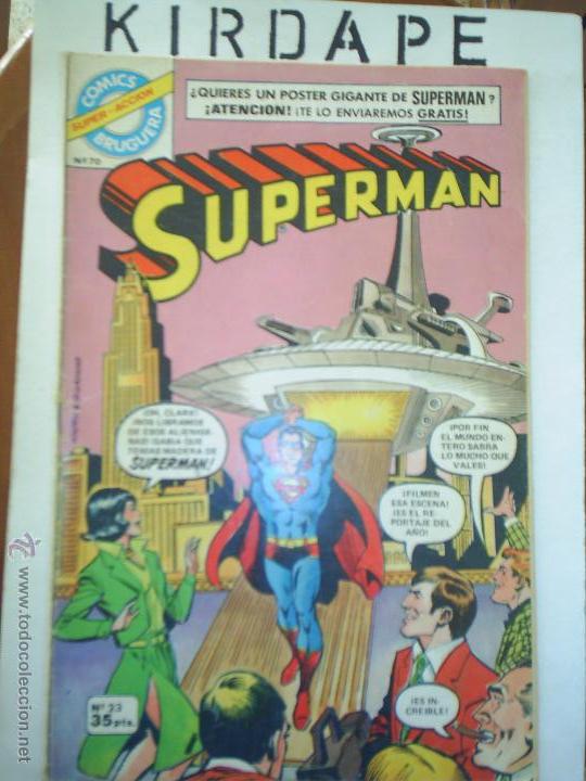 Tebeos: superman n&ordm; 23 bruguera - Foto 1