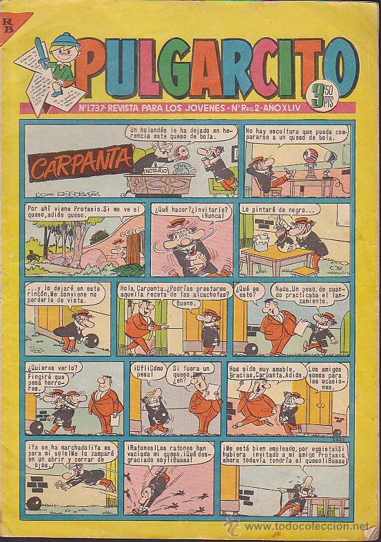 Tebeos: COMIC COLECCION PULGARCITO N&ordm; 1737 - Foto 1