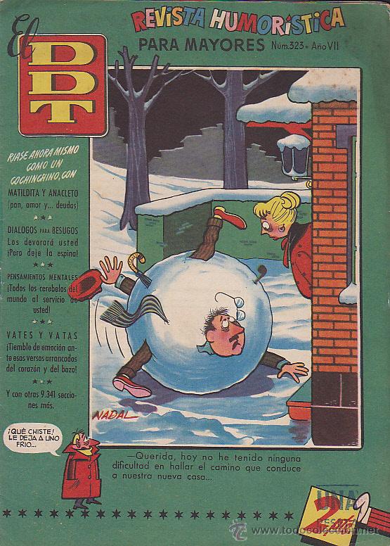 Tebeos: COMIC COLECCION DDT N&ordm; 323 - Foto 1