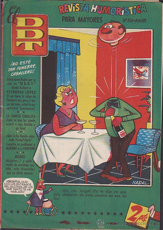 Tebeos: COMIC COLECCION DDT N&ordm; 326 - Foto 1