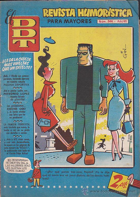 Tebeos: COMIC COLECCION DDT N&ordm; 344 - Foto 1