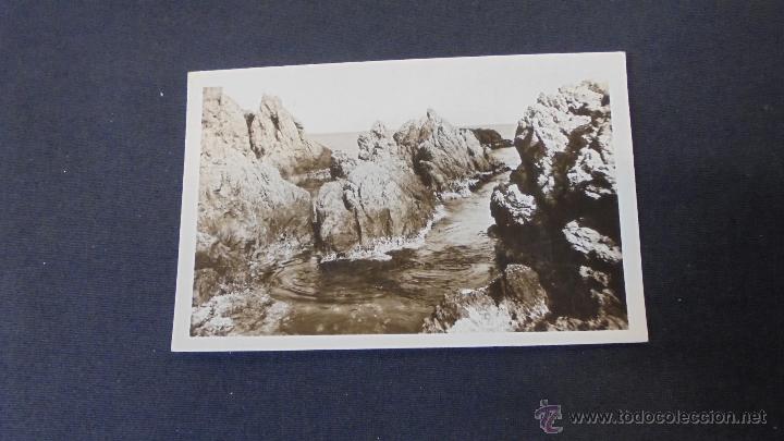 Tebeos: POSTAL: TOSSA DE MAR . DETALL DE LES ROQUES. SIN CIRCULAR. - Foto 1