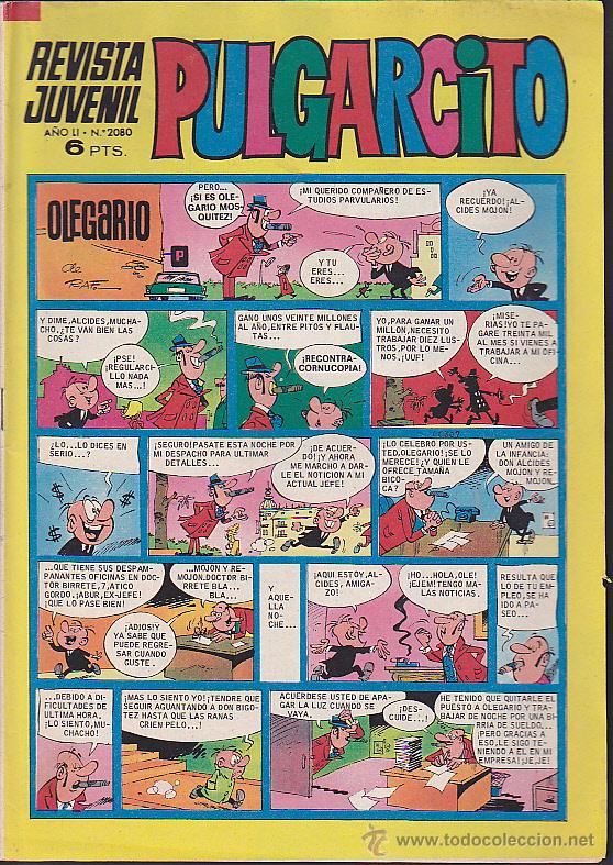 Tebeos: COMIC PULGARCITO N&ordm; 2080 - Foto 1