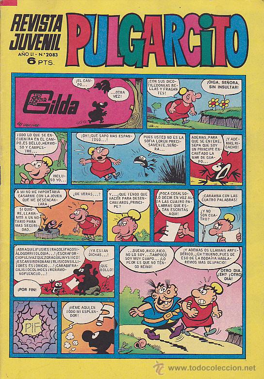 Tebeos: COMIC PULGARCITO N&ordm; 2083 - Foto 1