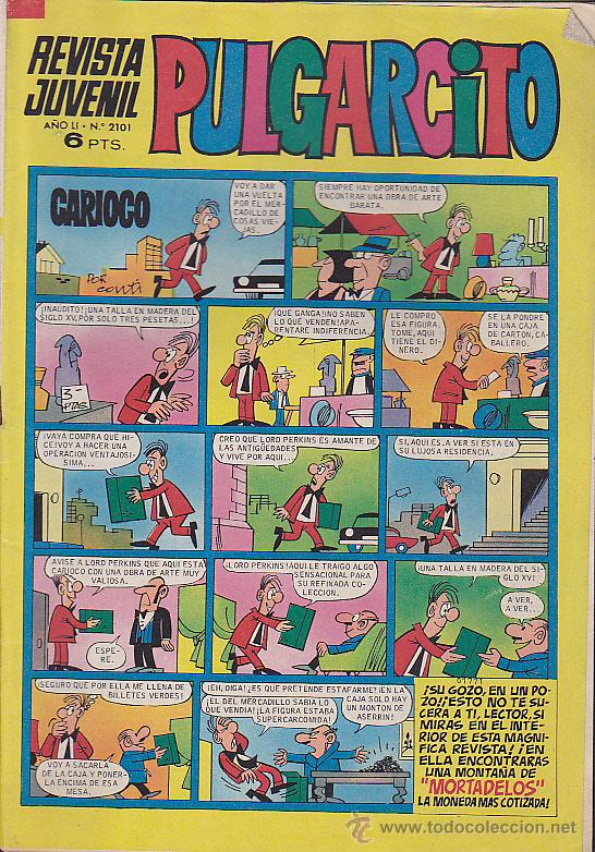 Tebeos: COMIC COLECCION PULGARCITO N&ordm; 2101 - Foto 1