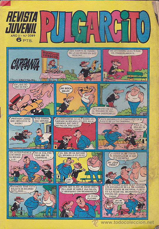 Tebeos: COMIC COLECCION PULGARCITO N&ordm; 2089 - Foto 1