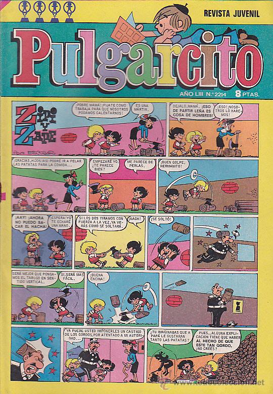 Tebeos: COMIC COLECCION PULGARCITO N&ordm; 2214 - Foto 1