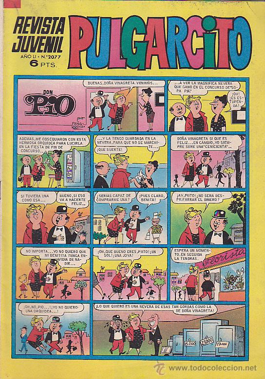 Tebeos: COMIC COLECCION PULGARCITO N&ordm; 2077 - Foto 1