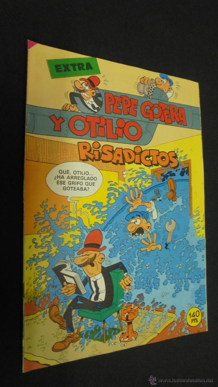 Tebeos: EXTRA. PEPE GOTERA Y OTILIO. RISADICTOS. N&ordm; 90. - Foto 1