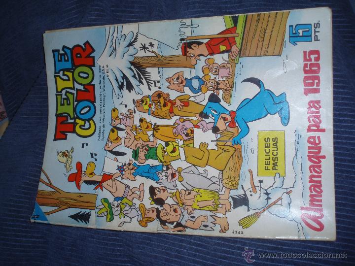 Tebeos: tele color almanaque para 1965 - Foto 1