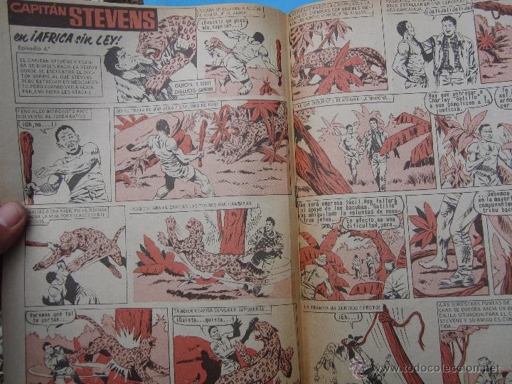 Tebeos: pulgarcito 1727, capitan stevens - Foto 2