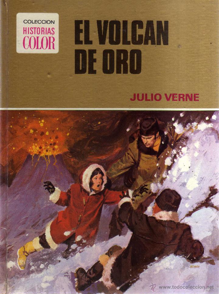 Tebeos: EL VOLCAN DE ORO - JULIO VERNE - - Foto 1
