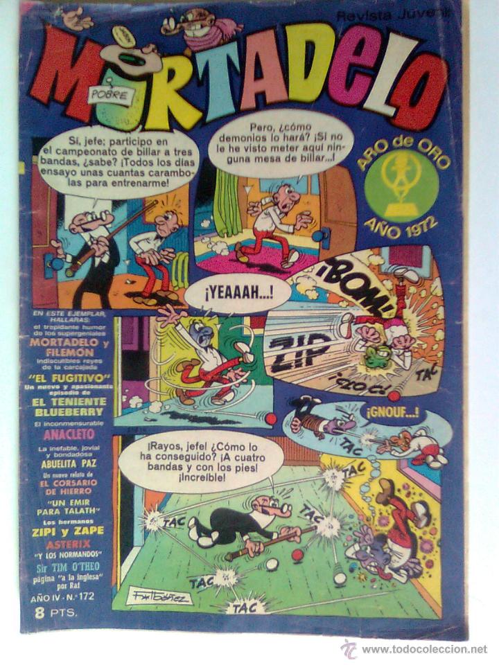 Tebeos: MORTADELO SEMANAL N&ordm; 172 -11 de Marzo, 1974-LA MEJOR &Eacute;POCA DE UN T&Iacute;TULO HIST&Oacute;RICO-REGULAR- 3562