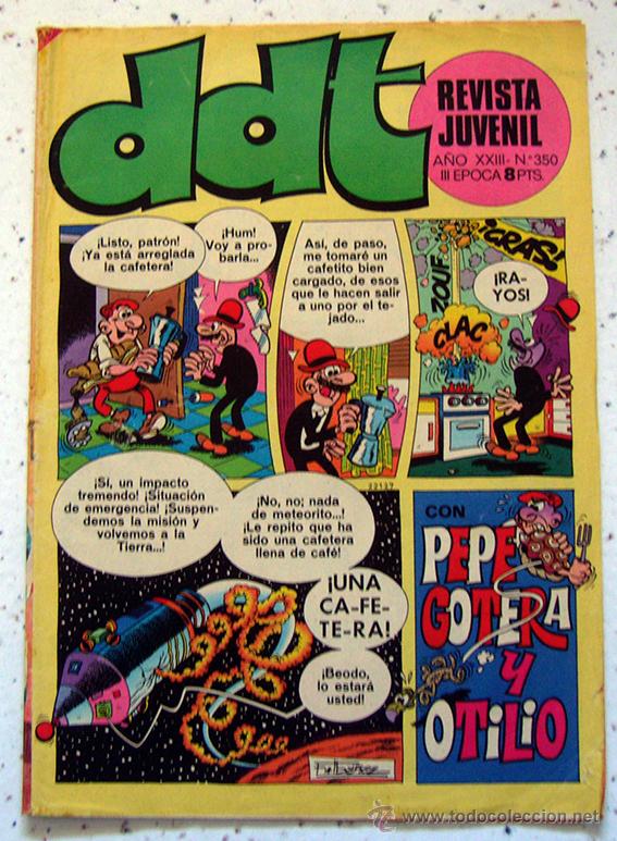 Tebeos: TEBEO-COMIC  DDT . III EPOCA , NUMERO 350 - Foto 1