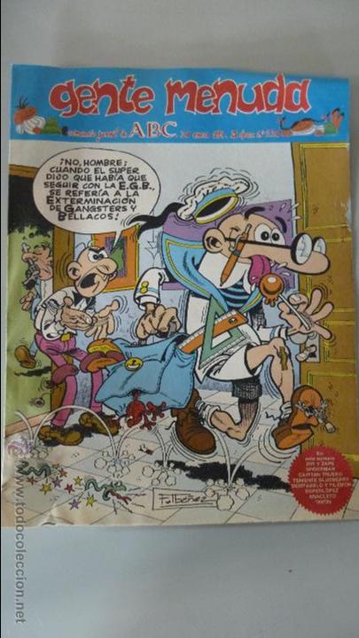 Tebeos: GENTE MENUDA. SUPLEMENTO ABC MORTADELO Y FILEMON - Foto 1