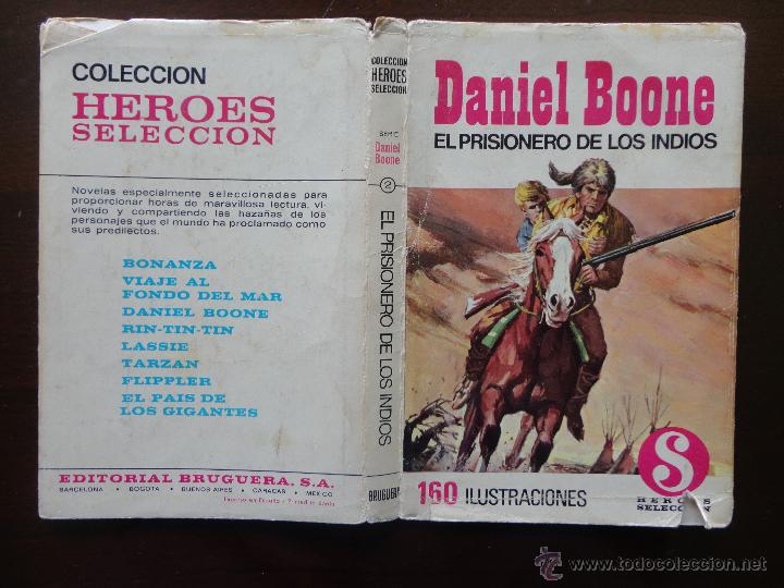 Tebeos: COLECCI&Oacute;N HEROES SELECCI&Oacute;N-2-DANIEL BOONE - Foto 2