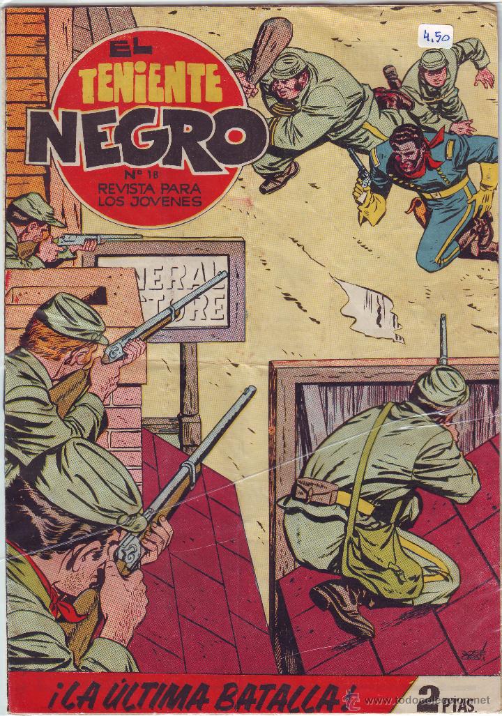 Tebeos: EL TENIENTE NEGRO N&ordm; 18 - Foto 1