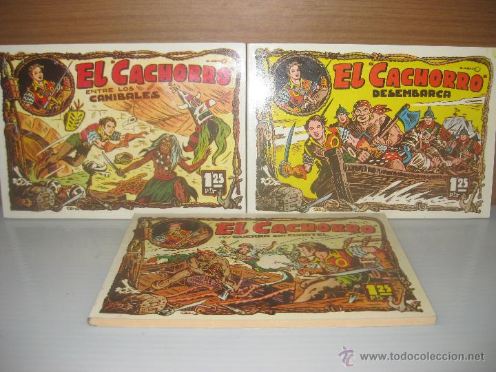 Tebeos: 3 Cachorro tomos 4,5,7 ibero comic a&ntilde;o 1985 - Foto 1