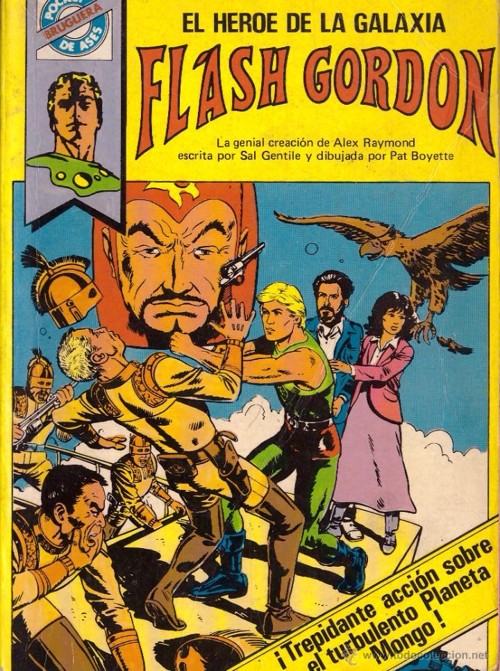 Tebeos: Comic Pocket de Ases, n&ordm; 34: Flash Gordon - Bruguera - Foto 1
