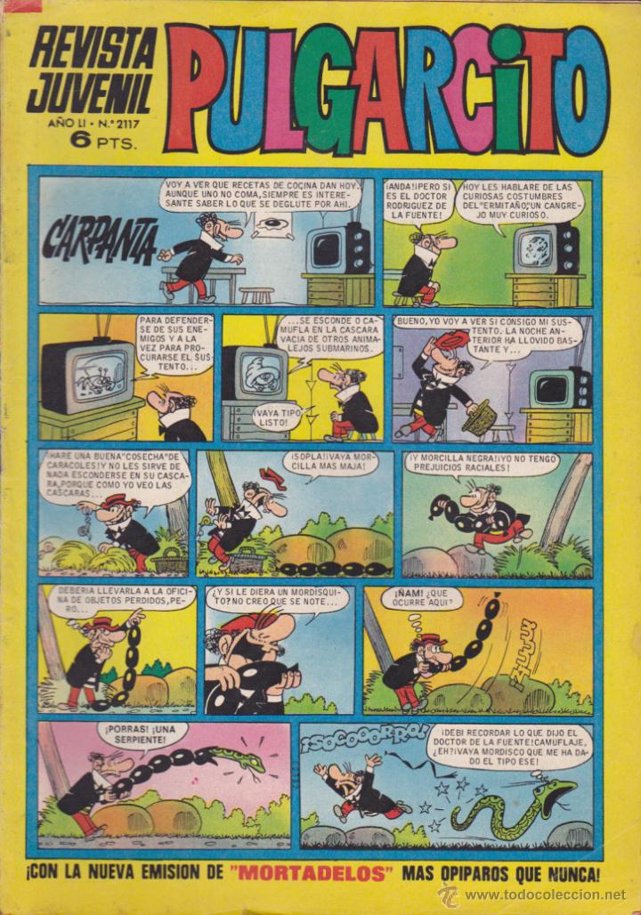 Tebeos: COMIC COLECCION PULGARCITO N&ordm; 2117 - Foto 1