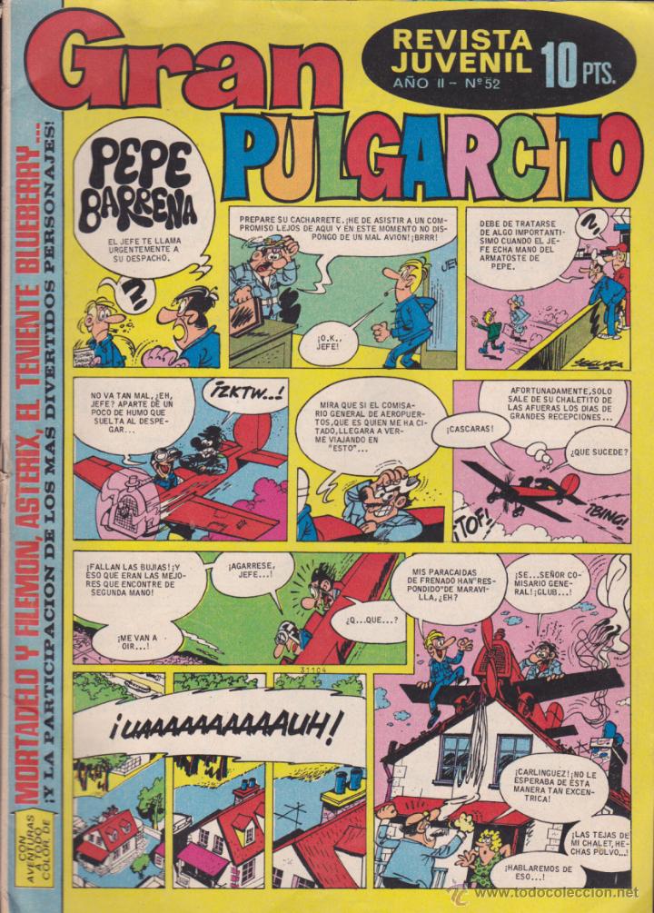 Tebeos: COMIC COLECCION GRAN PULGARCITO N&ordm; 52 - Foto 1