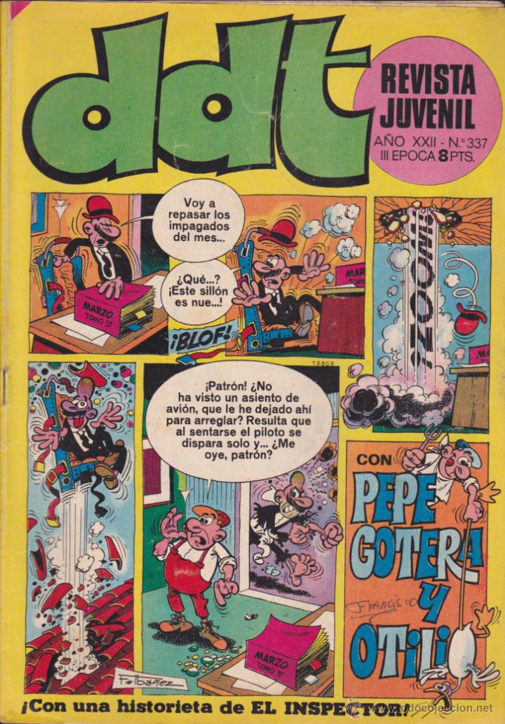 Tebeos: COMIC COLECCION DDT N&ordm; 337 - Foto 1