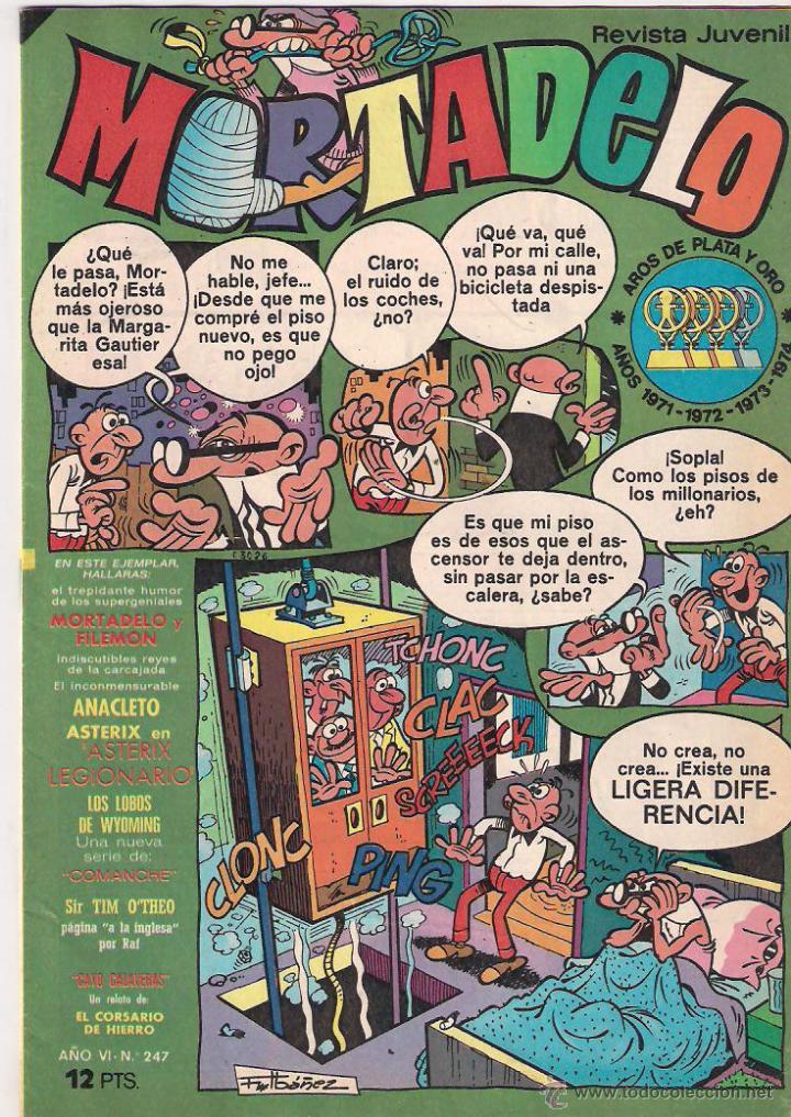 Tebeos: Mortadelo Semanal. n&ordm; 247 - Foto 1