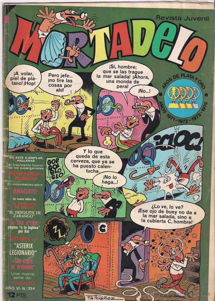 Tebeos: Mortadelo Semanal. n&ordm; 254 - Foto 1