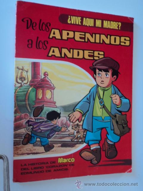 Comics: ORIGINAL A&Ntilde;OS 70 Marco DE LOS APENINOS A LOS ANDES