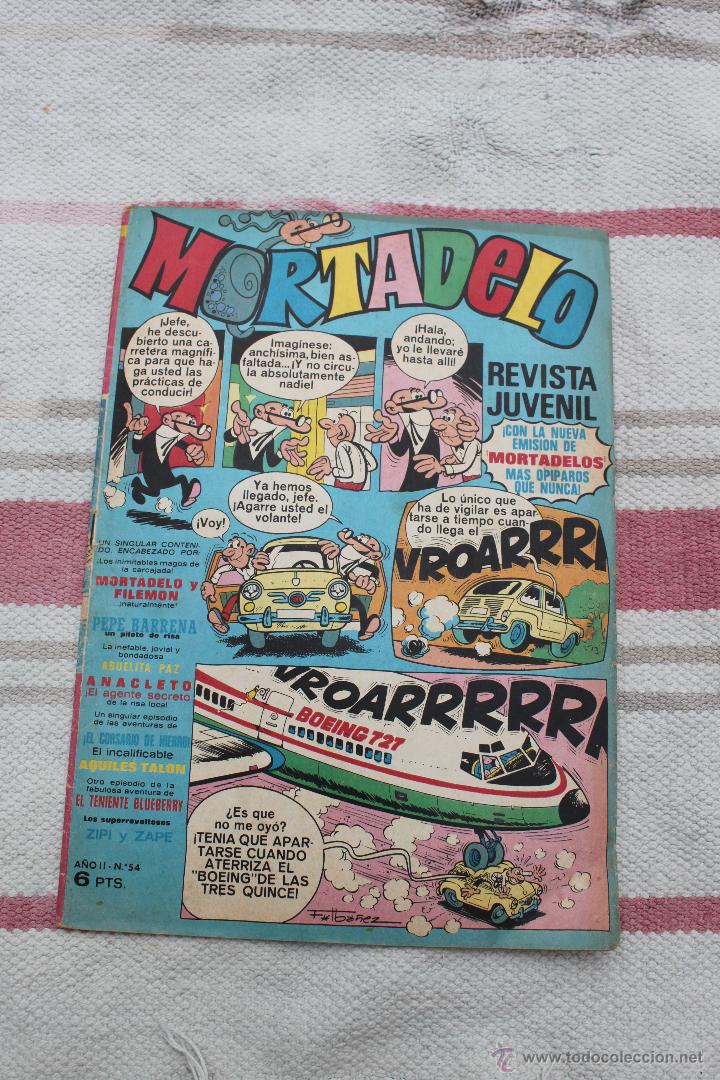 Tebeos: MORTADELO A&Ntilde;O II N&ordm; 54 - Foto 1