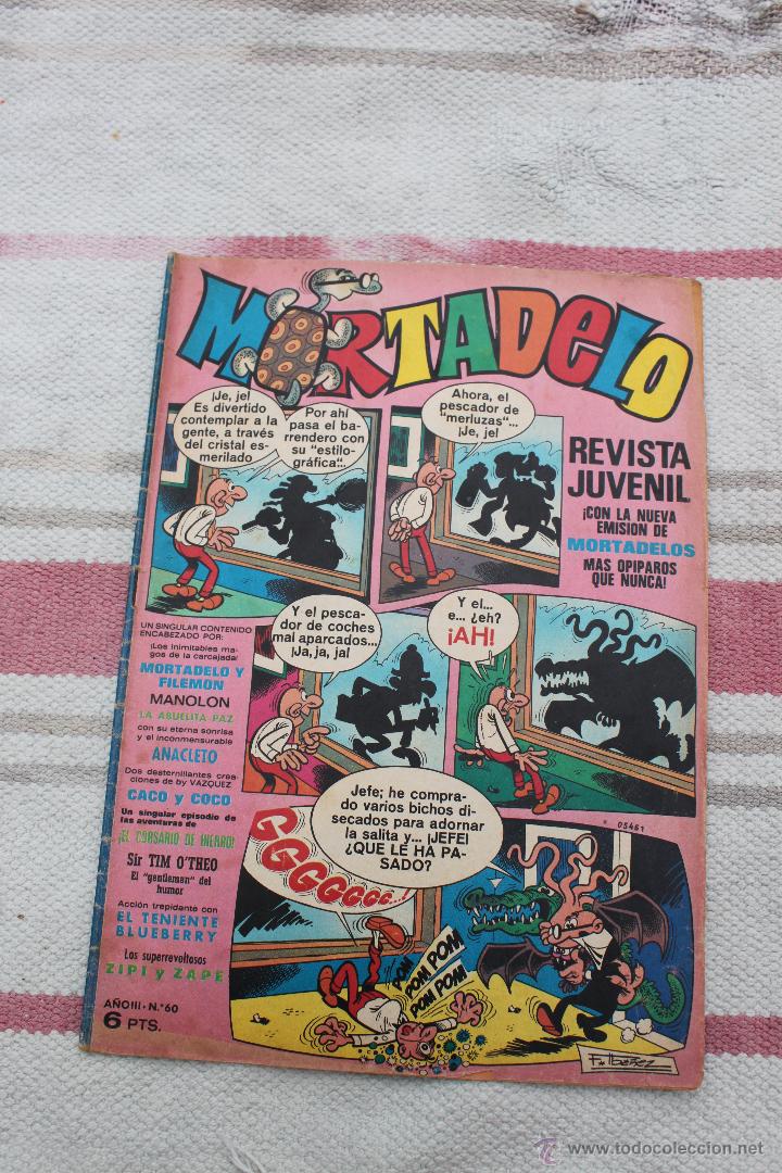 Tebeos: MORTADELO A&Ntilde;O III N&ordm; 60 - Foto 1