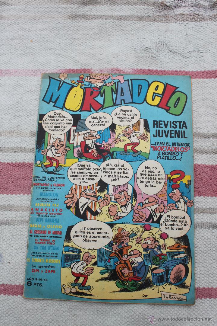 Tebeos: MORTADELO A&Ntilde;O II N&ordm; 40 - Foto 1
