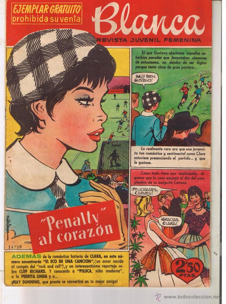 BDs: BLANCA. REVISTA JUVENIL FEMENINA. N&ordm; 0.  BRUGUERA 1961.  (C/A41)