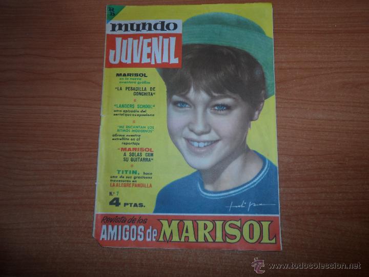 Comics: MUNDO JUVENIL N&ordm; 7  REVISTA DE LOS AMIGOS DE MARISOL EDITORIAL BRUGUERA