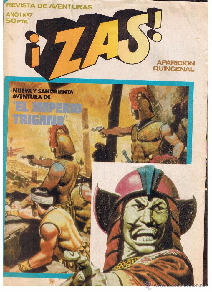 BDs: &iexcl; ZAS !.  N&ordm; 7. REVISTA DE AVENTURAS. BRUGUERA 1979. (C/A41)
