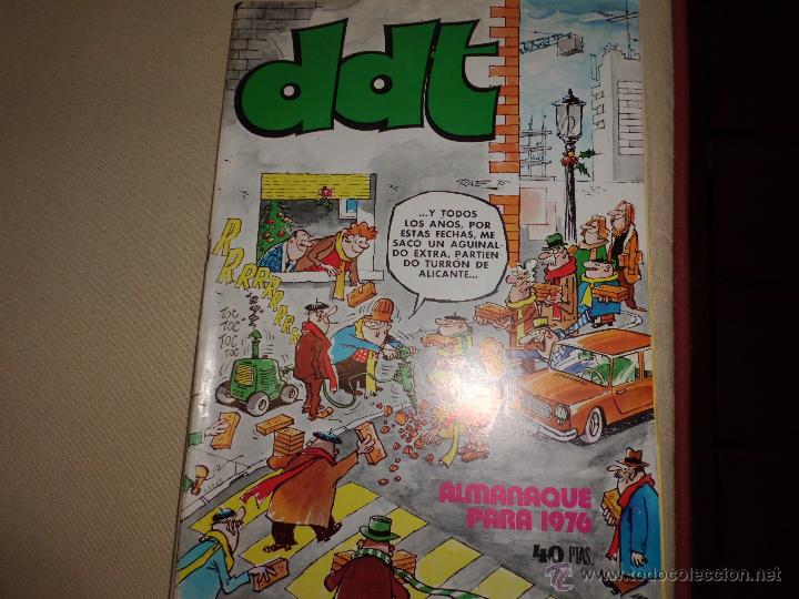 Tebeos: ALMANAQUE DDT 1976 - Foto 1