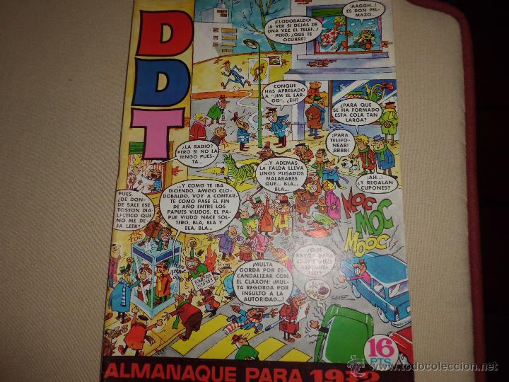 Tebeos: ALMANAQUE DDT 1972 - Foto 1