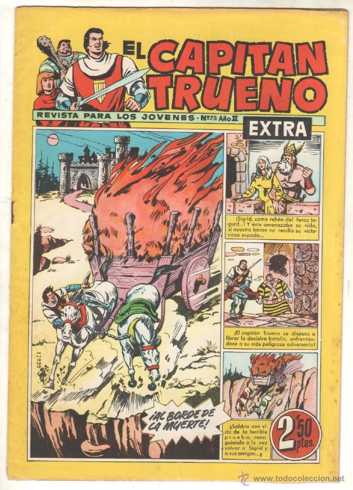 Tebeos: EL CAPITAN TRUENO EXTRA ORIGINAL N&ordm; 73 - Foto 1