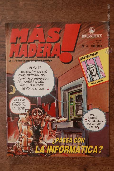 Comics: MAS MADERA N&ordm; 6 - SEMANARIO DE HUMOR - Totalmente combustible - LOS BARES MODERNOS
