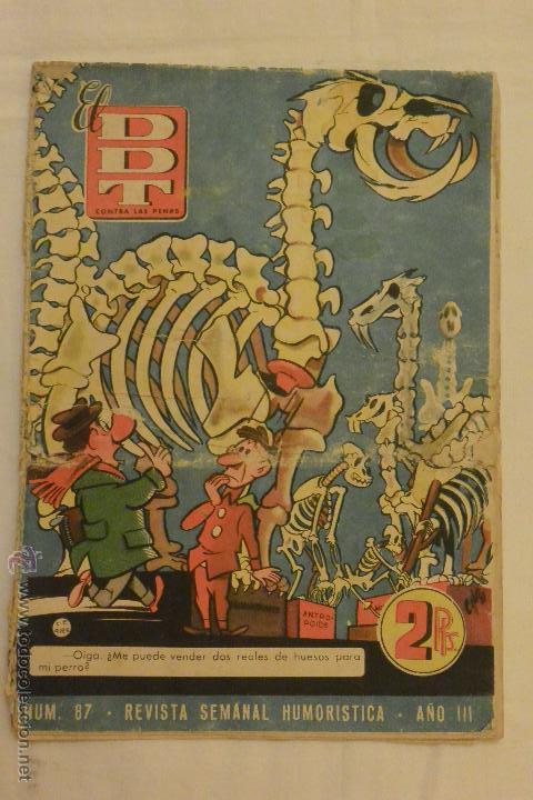 Tebeos: N&ordm; 87 REVISTA EL DDT - Foto 1